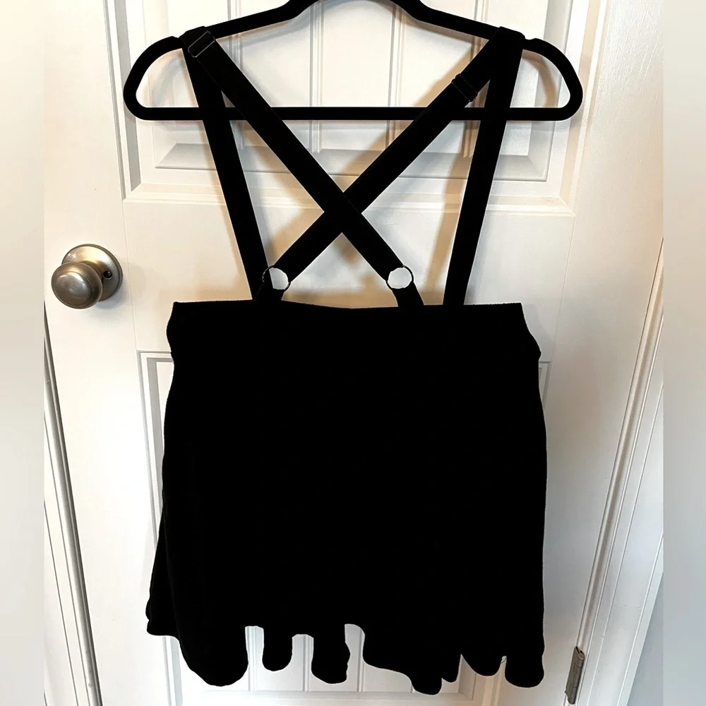 Hot Topic Suspender Circle Skirt - Picture 2 of 4